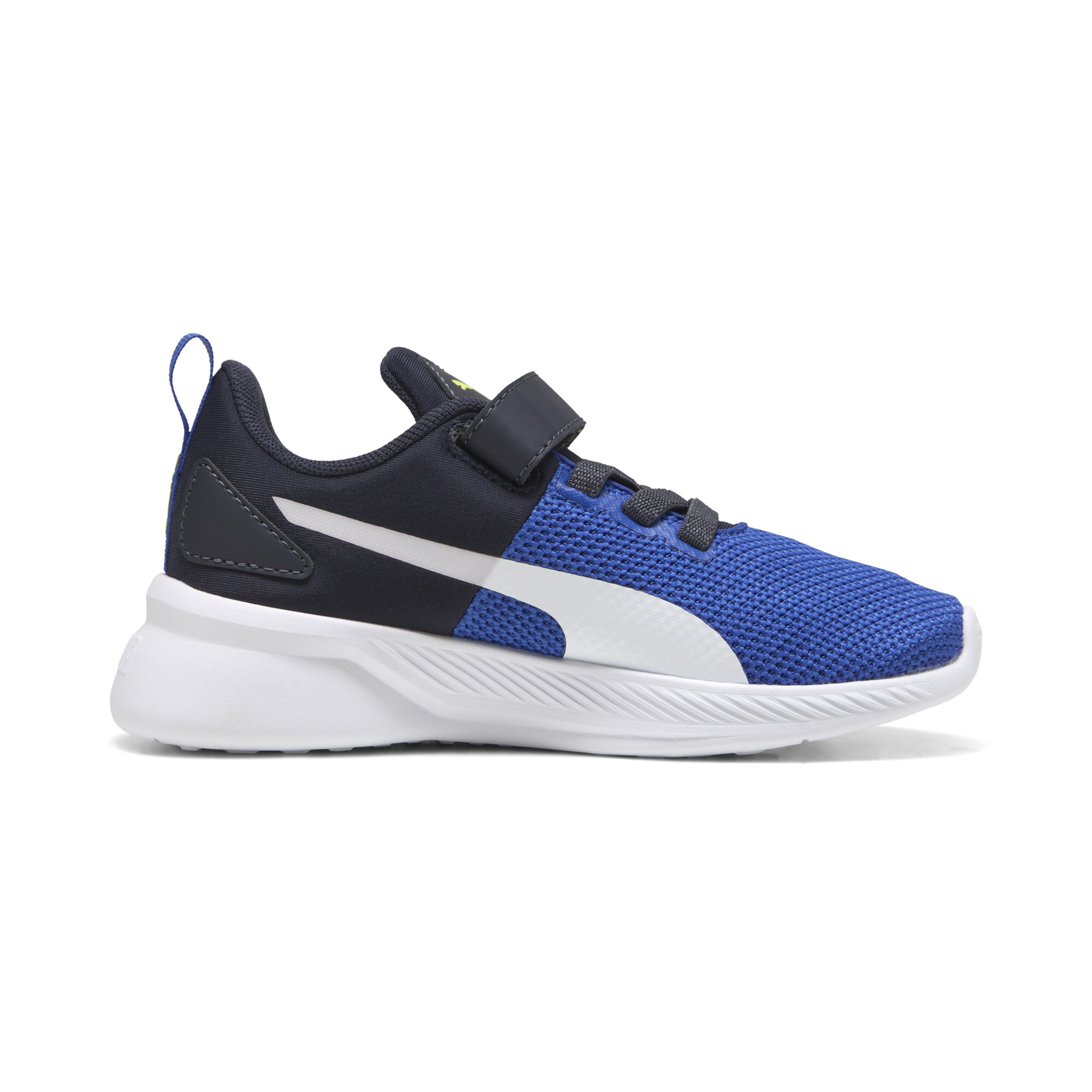 PUMA Flyer Runner V sportschoenen, Blauw/Wit, Maat 34 thumbnail 3