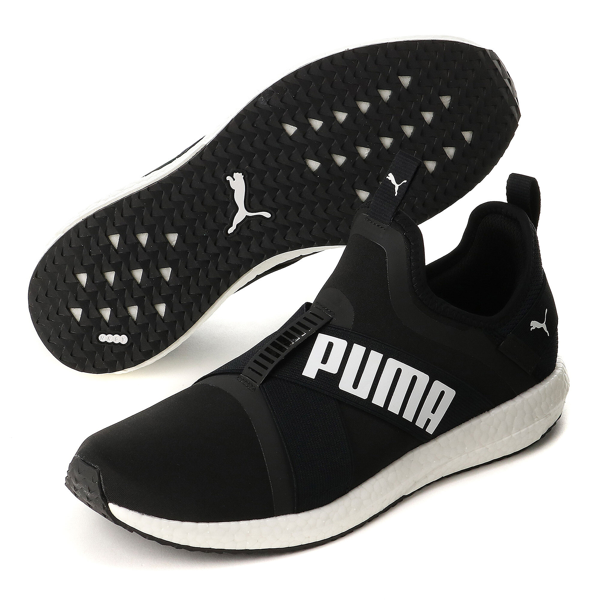 ڥס޸Ρ ס ˥å MEGA NRGY X V2 ˥󥰥塼 ˥å Puma Black-Puma White PUMA.com