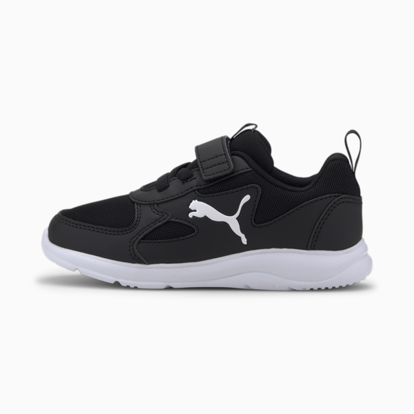 Fun Racer Kids' Sneakers, Puma Black-Puma White, large-ZAF