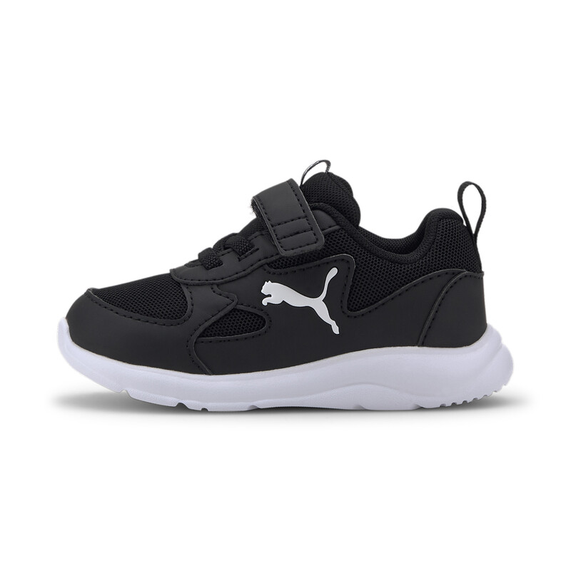 

PUMA Fun Racer Toddler Shoes, White/black