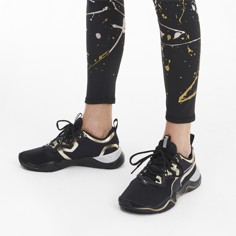

PUMA - female - Кроссовки Zone XT Metal Wn's – Puma Black-Gold –, Черный