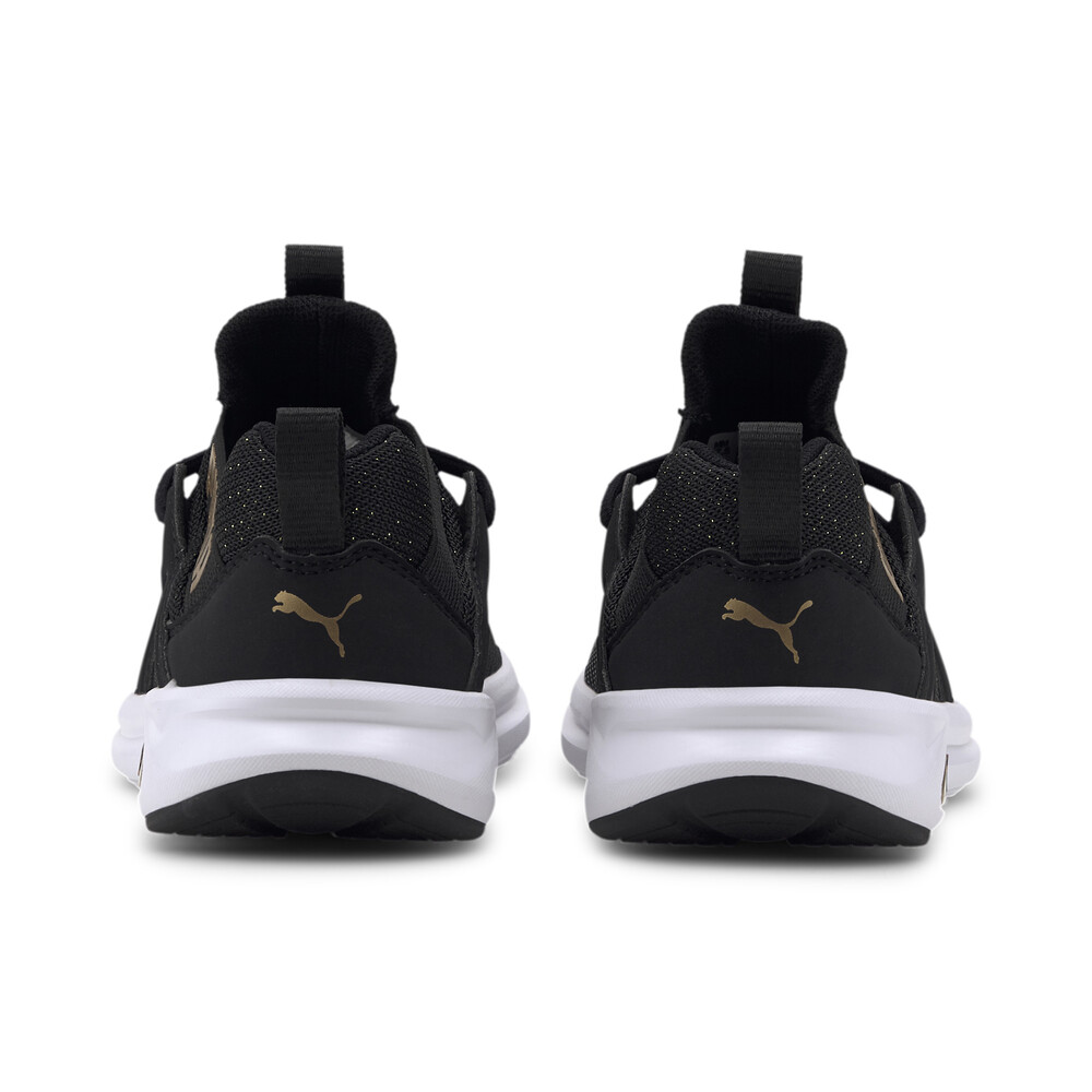 

PUMA - Детские кроссовки Enzo 2 Shineline Kids’ Trainers – Puma Black-Puma Team Gold –, Черный