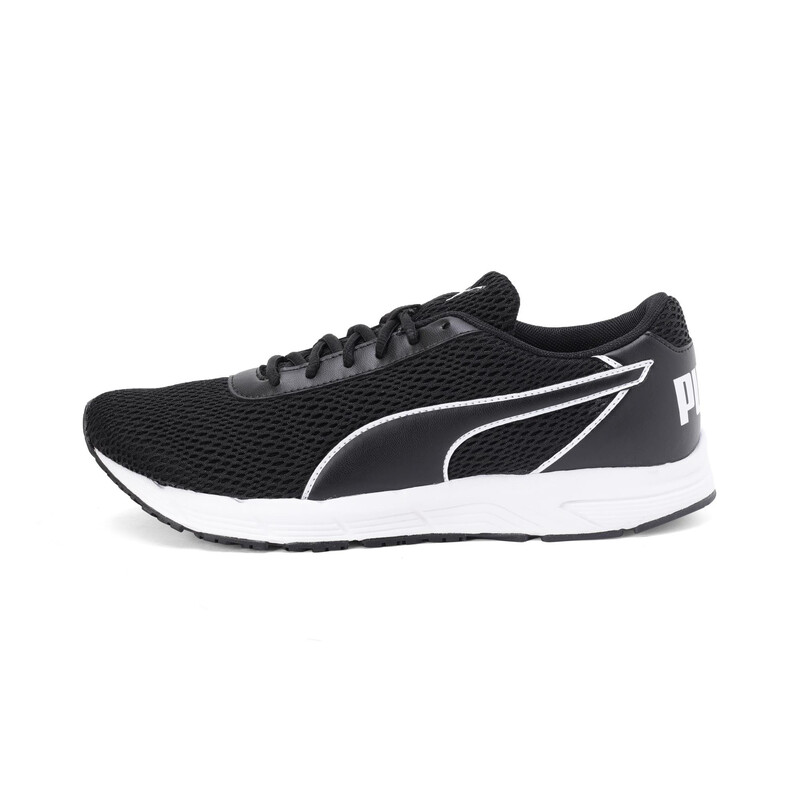 

Men's PUMA Metal Knit IDP Running Shoes, White/black