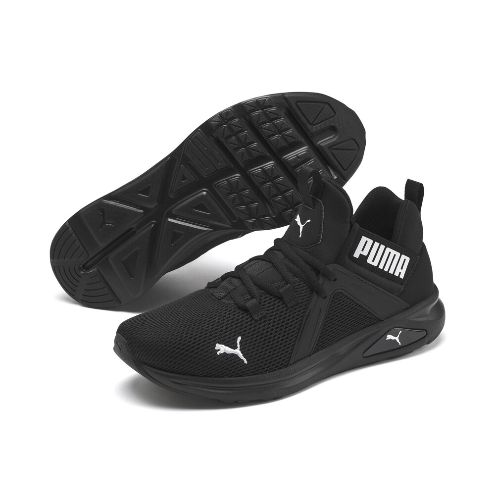 boys black puma shoes
