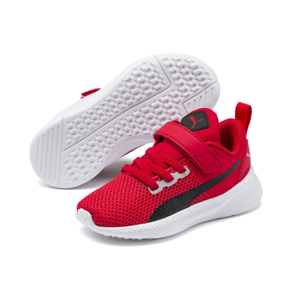 

PUMA - Детские кроссовки Flyer Runner Colour Twist Babies’ Trainers – High Risk Red-Black-White –, Красный