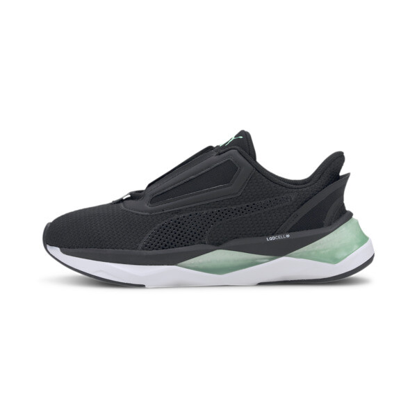 PUMA LQDCELL Shatter XT NC Women's Training Shoes in Black/Green Glimmer - 193651_02