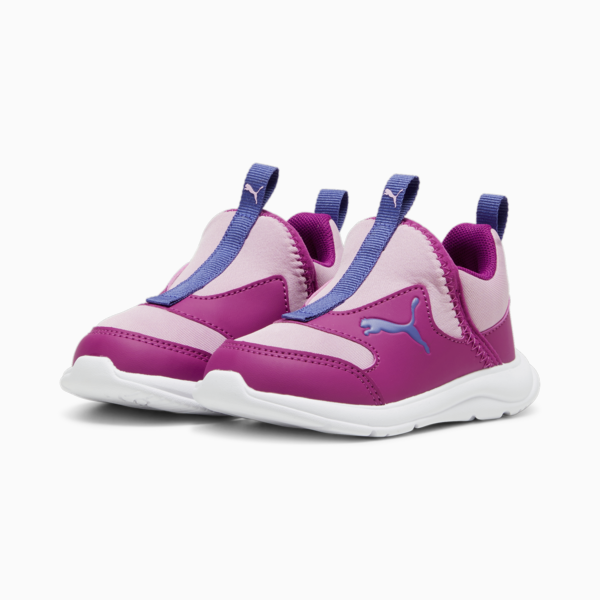 Fun Racer Slip-On Shoes Toddler, Mauved Out-Lapis Lazuli, large-ZAF