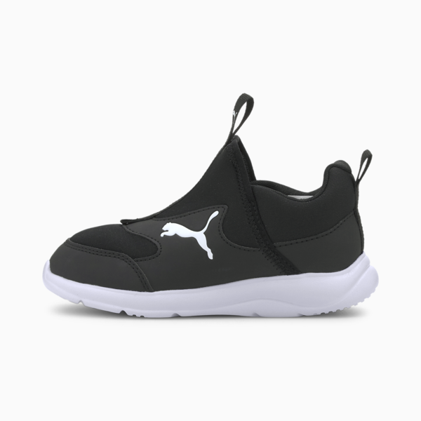 Fun Racer Slip-On Shoes Kids, Puma Black-Puma White, large-ZAF