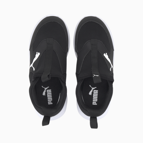 Fun Racer Slip-On Shoes Kids, Puma Black-Puma White, large-ZAF