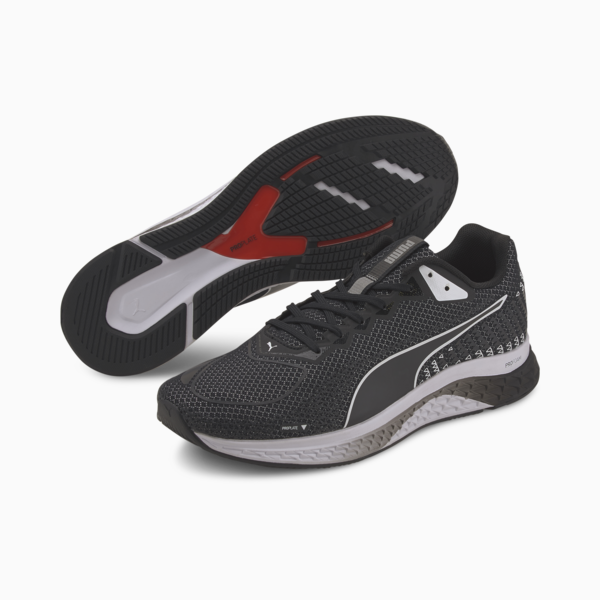 SPEED Sutamina 2 Men's Running Shoes, Puma Black-Puma White, large-ZAF