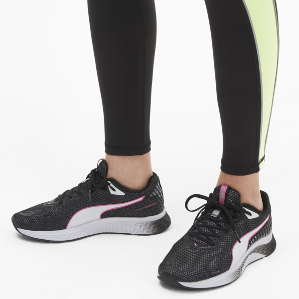 SPEED Sutamina 2 Women's Running Shoes, Puma Black-Puma White-Luminous Pink, large-ZAF