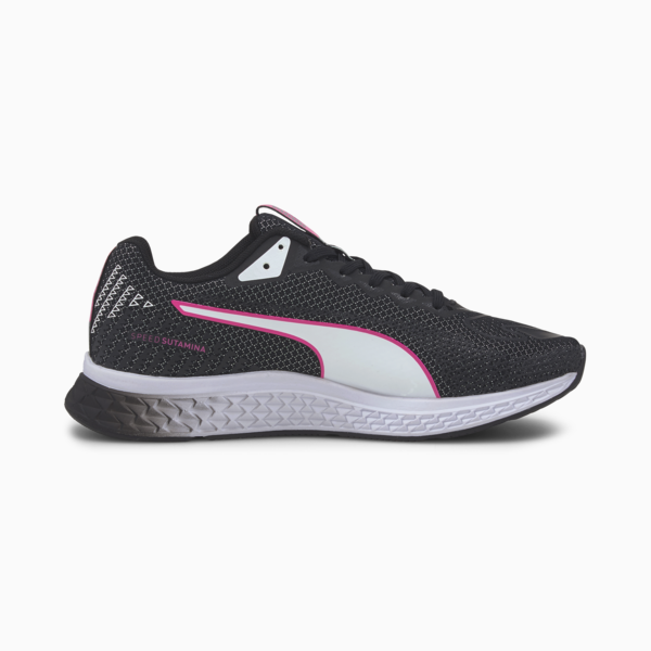 SPEED Sutamina 2 Women's Running Shoes, Puma Black-Puma White-Luminous Pink, large-ZAF
