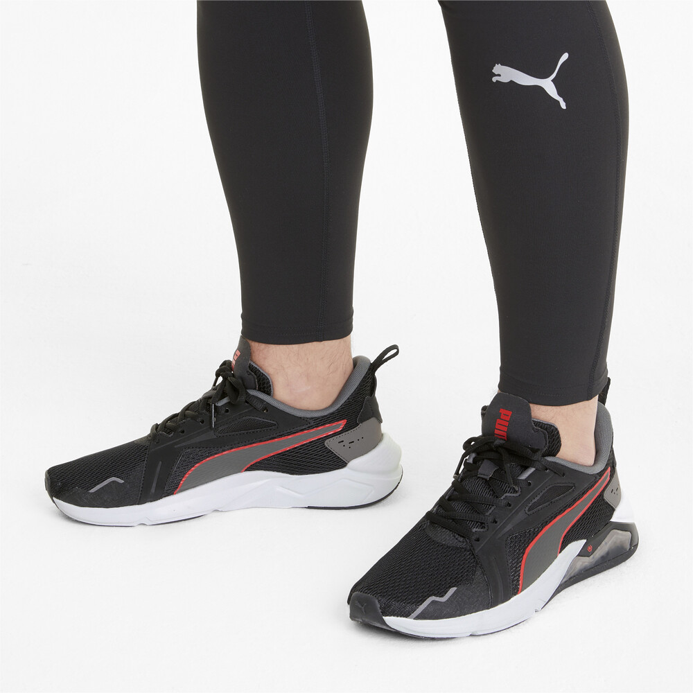 

PUMA - male - Кроссовки LQDCELL Method – Black-CASTLEROCK-Poppy Red –, Черный