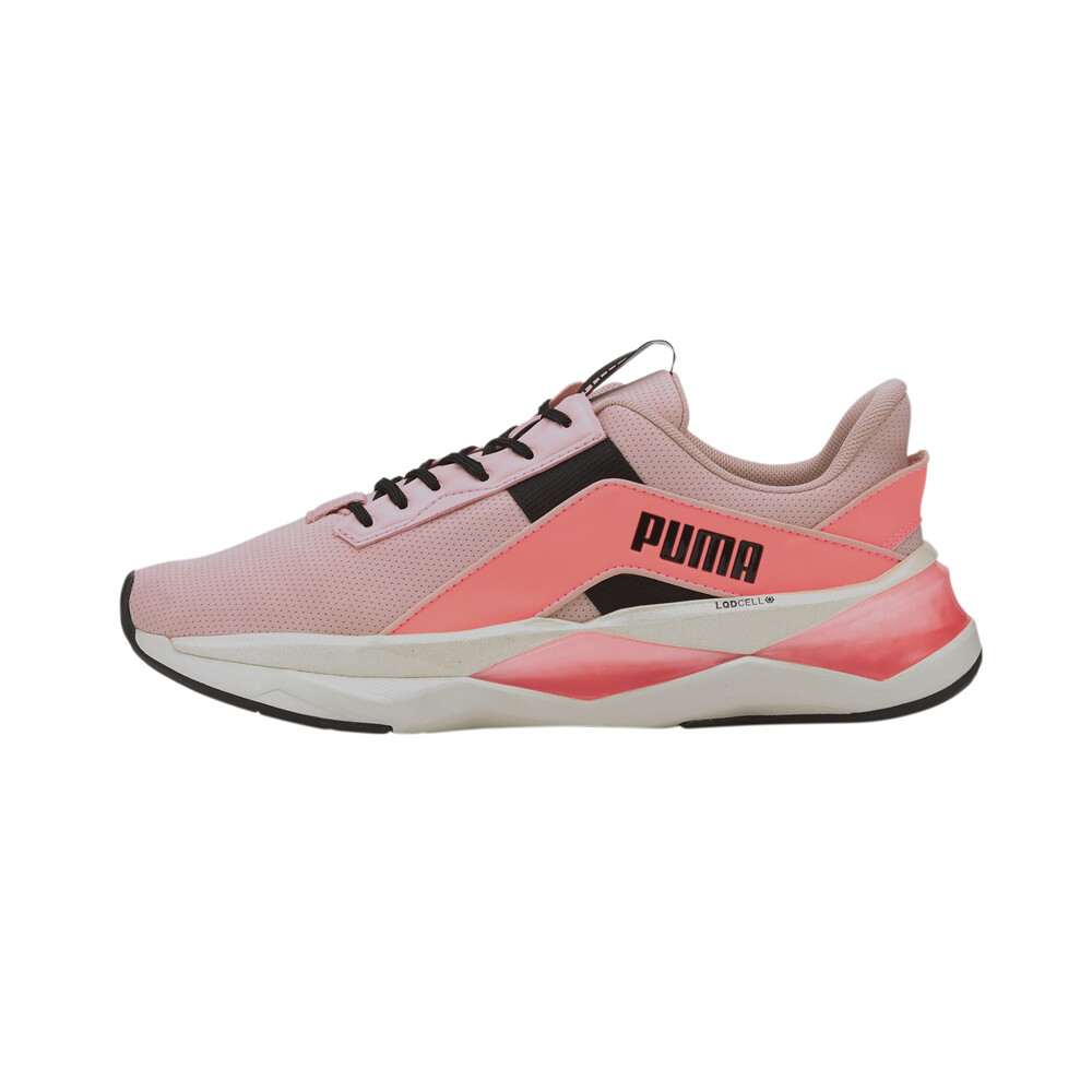 pink puma tennis shoes