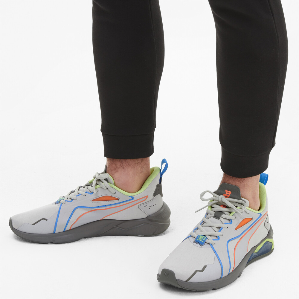 

PUMA - male - Кроссовки LQDCELL Method FM Xtreme – Lt Gray-Yellow-Gray-Orange –, Серый