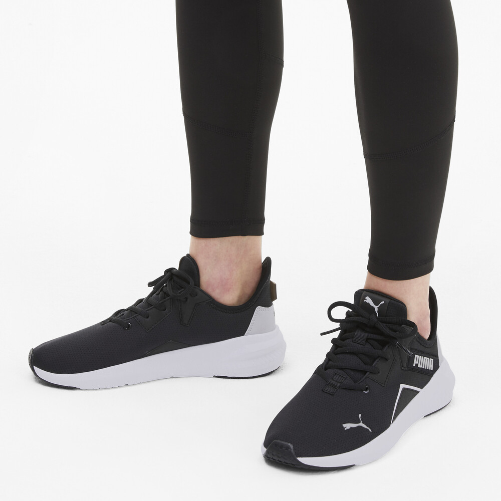 

PUMA - female - Кроссовки Platinum Women's Training Shoes – Black-White-Metallic Silver –, Черный