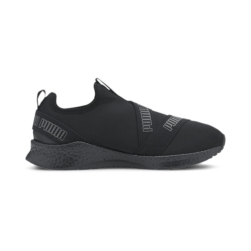 

PUMA - Кроссовки NRGY Star Slip-On Mesh – Black-White-Puma Aged Silver –, Черный