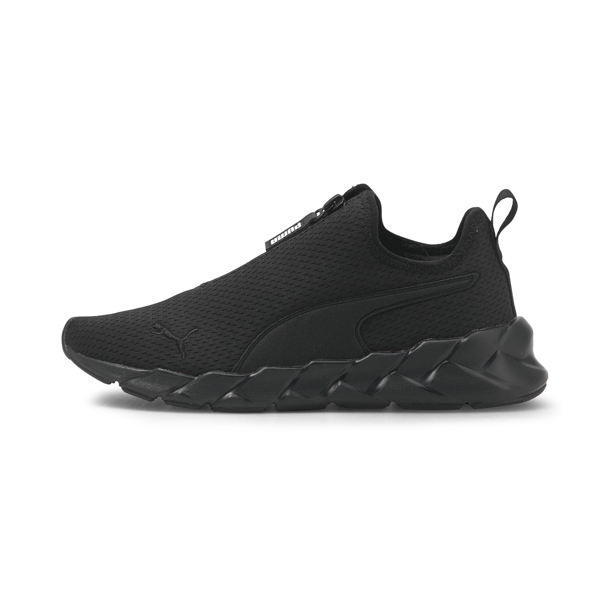 PUMA Weave Zip Women's Training Shoes in Black, Size 7