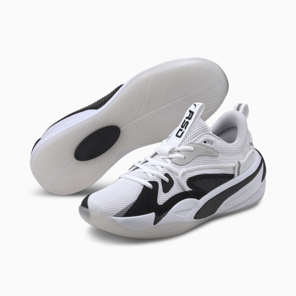 RS-DREAMER Basketball Shoes, Puma White-Puma Black, large-ZAF
