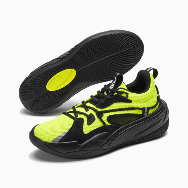 RS-DREAMER Basketball Shoes, Safety Yellow-Puma Black, large-ZAF