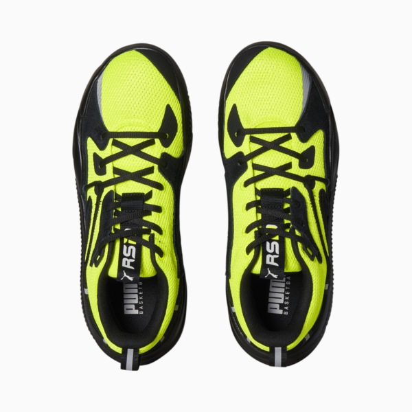 RS-DREAMER Basketball Shoes, Safety Yellow-Puma Black, large-ZAF