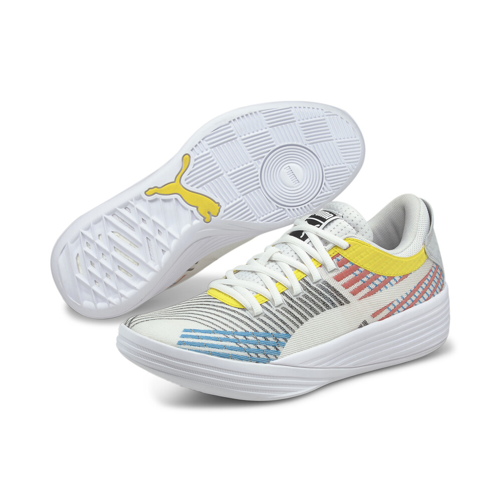 Clyde All-Pro Basketball Shoes | White - PUMA