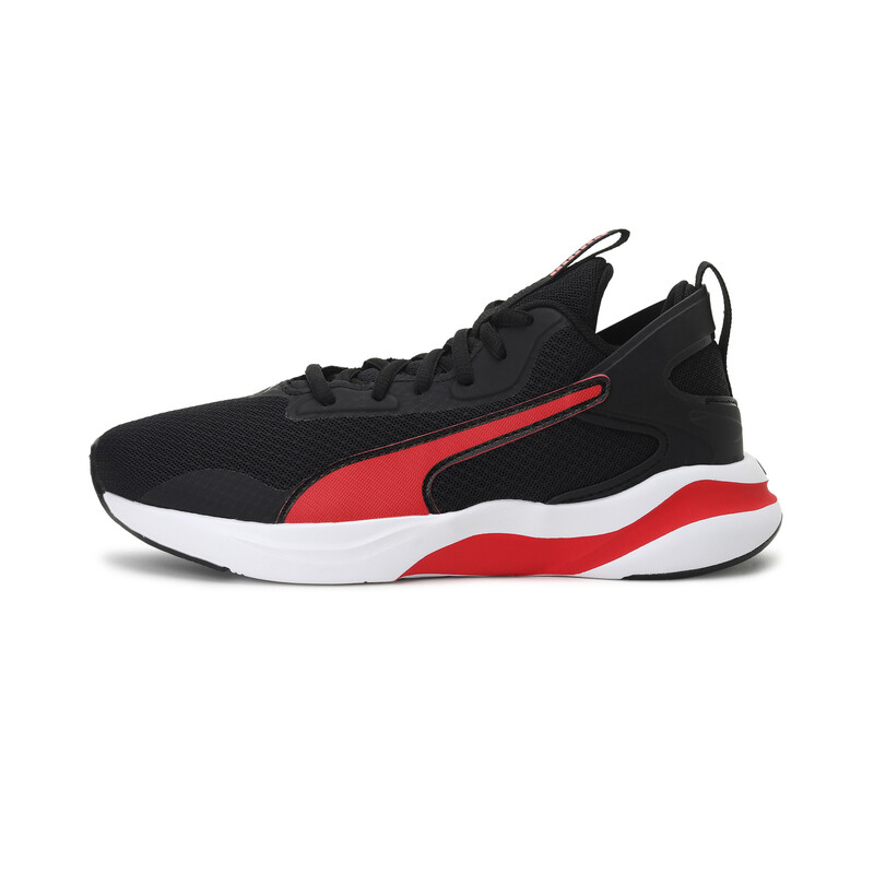 

PUMA SOFTRIDE Rift Kid's Running Shoes, Black/red