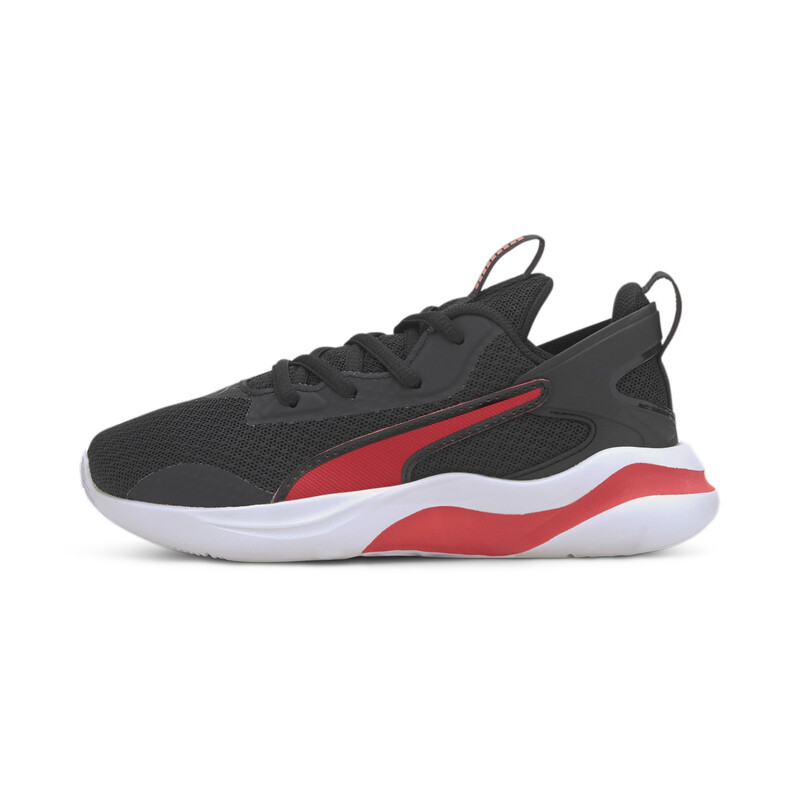 PUMA SOFTRIDE Rift CMEVA Kids' Shoes, Black/red