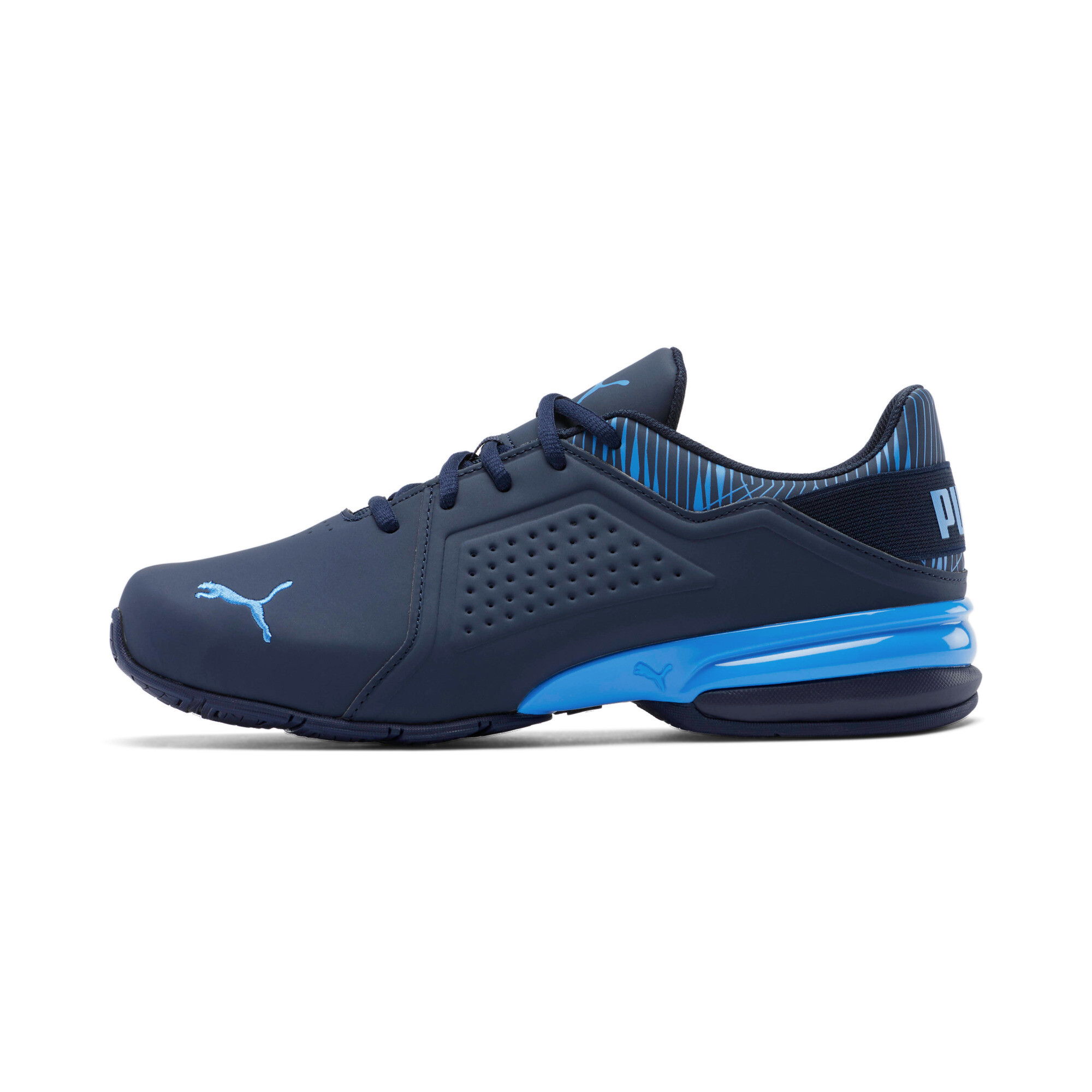 puma viz runner blue