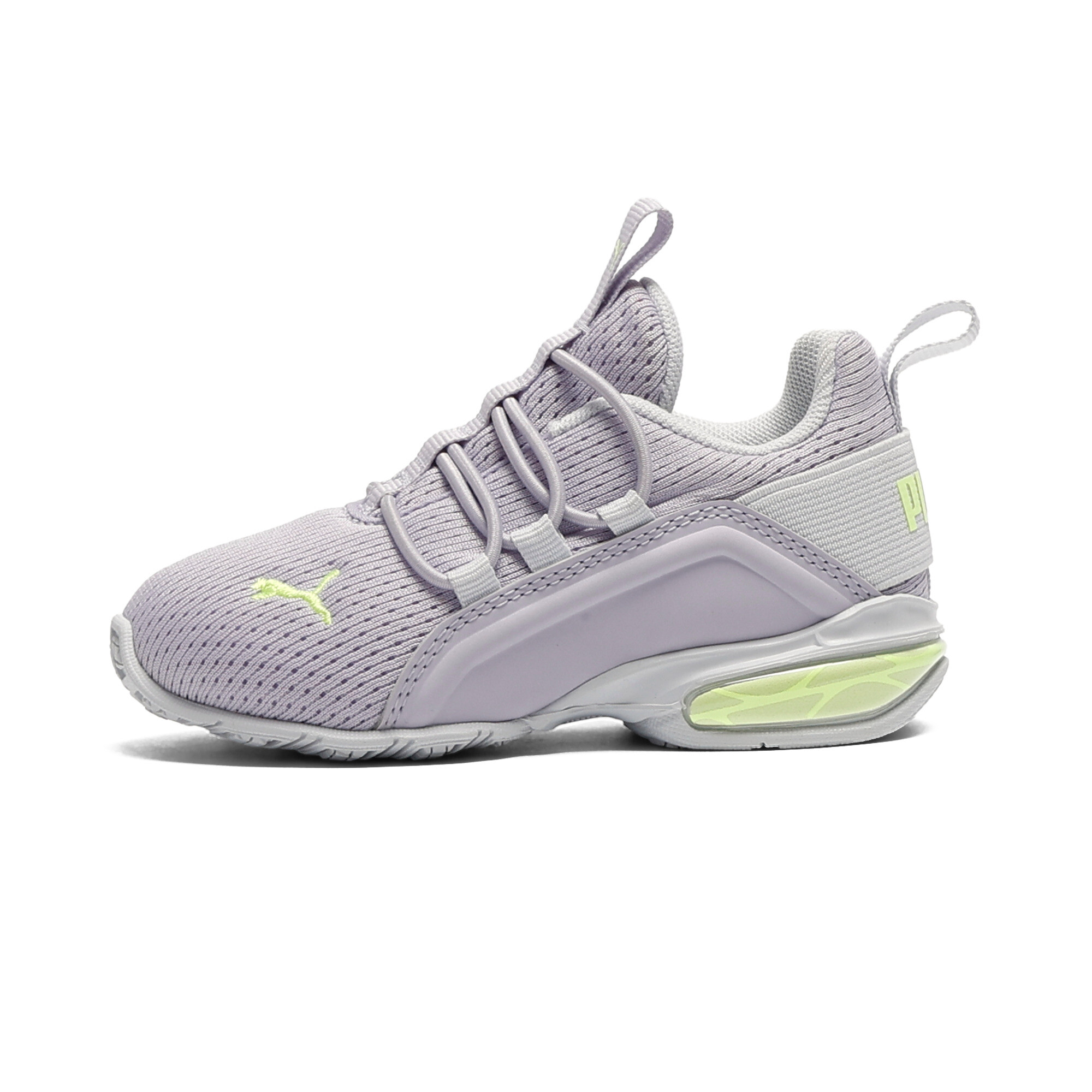 PUMA Axelion Mesh Toddlers' Easy On Sneakers in Purple, Size 10