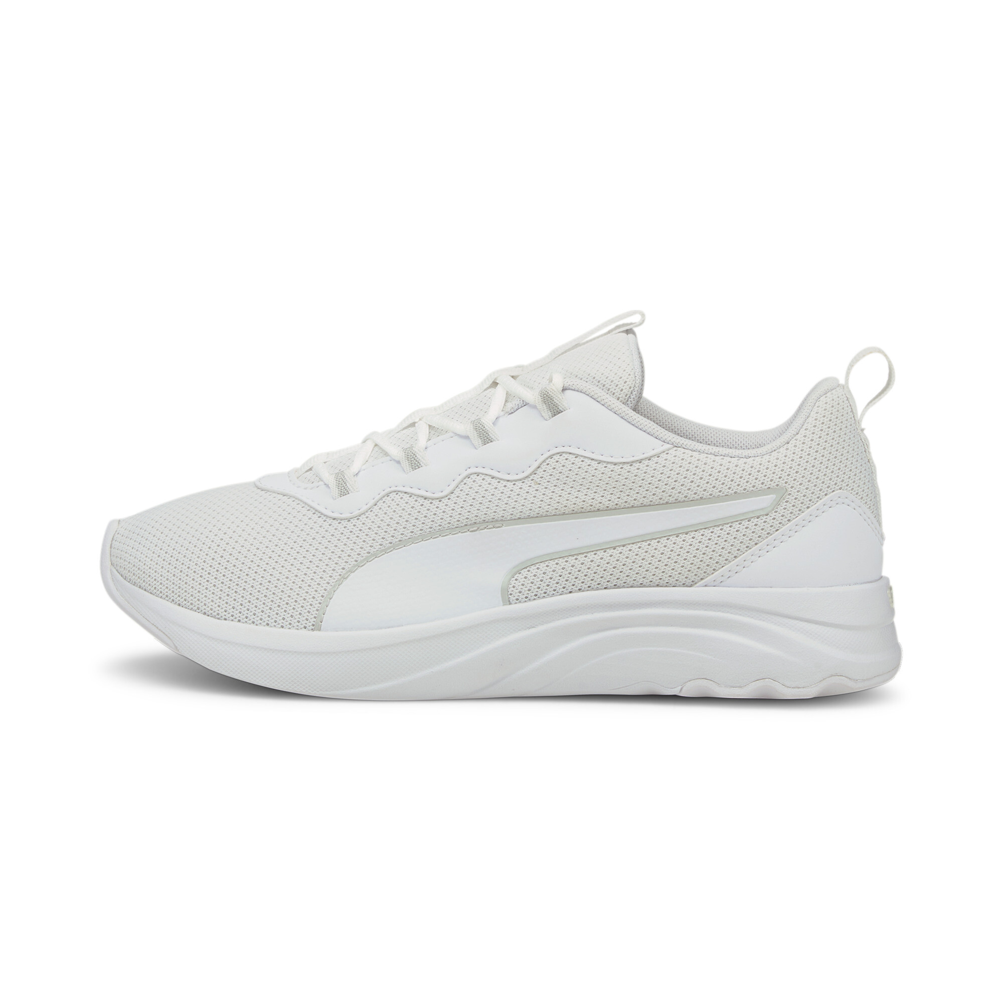 puma white training shoes