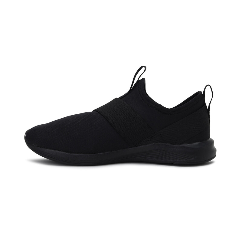 

Women's PUMA Prowl Slip-On Animal Training Shoes, Black/gold