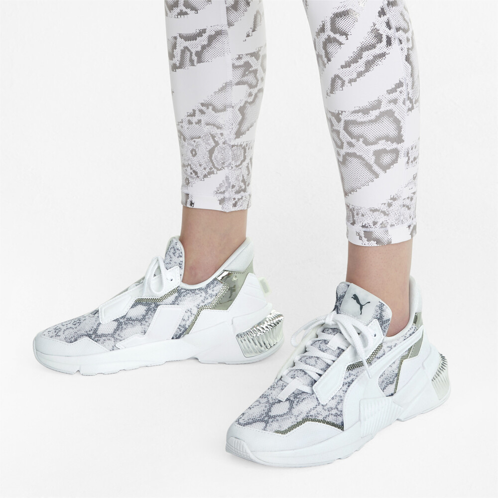 

PUMA - female - Кроссовки Provoke XT Untamed Women's Training Shoes – White-Silver-CASTLEROCK –, Белый