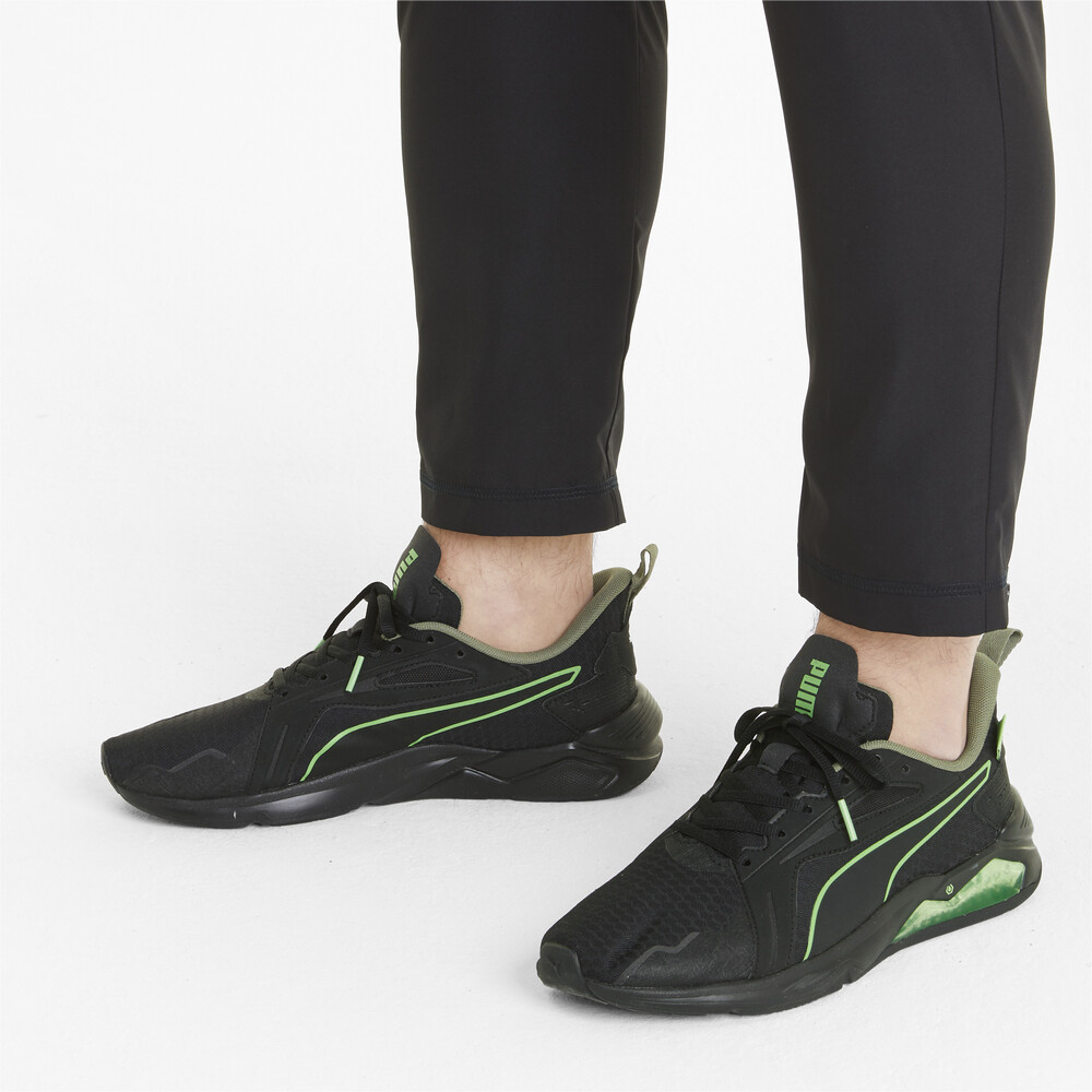 

PUMA - male - Кроссовки PUMA x FIRST MILE LQDCELL Method Men's Training Shoes – Black-Elektro Green-Vetiver –, Черный
