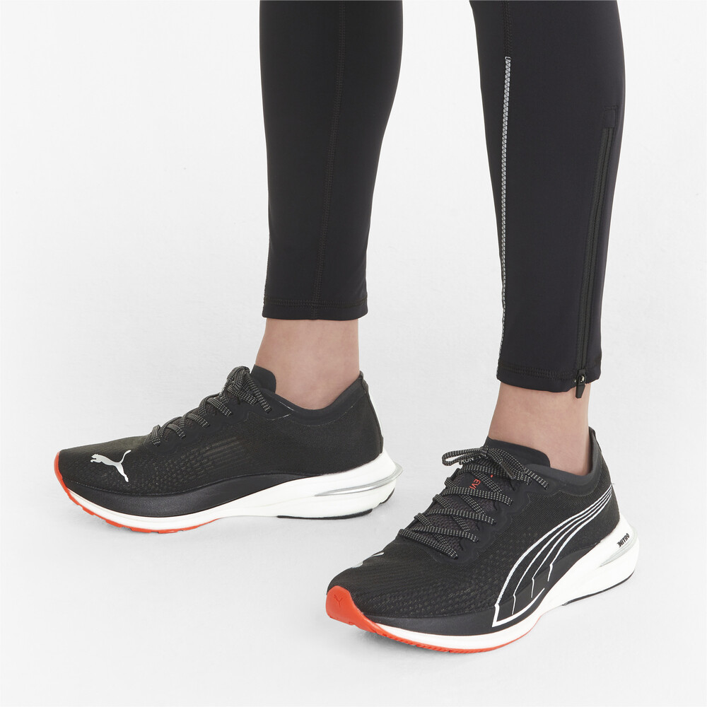 Deviate Nitro Women's Running Shoes | Black - PUMA