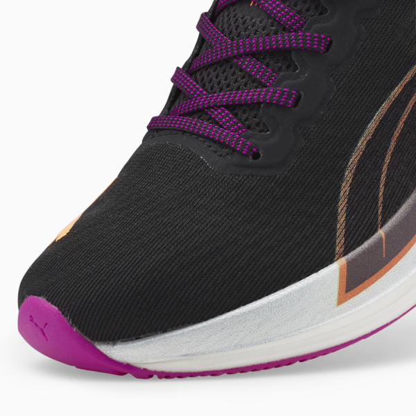 Deviate NITRO™ Women's Running Shoes, Puma Black-Neon Citrus, large-ZAF
