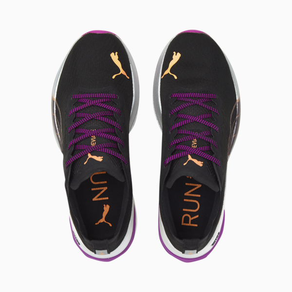 Deviate NITRO™ Women's Running Shoes, Puma Black-Neon Citrus, large-ZAF