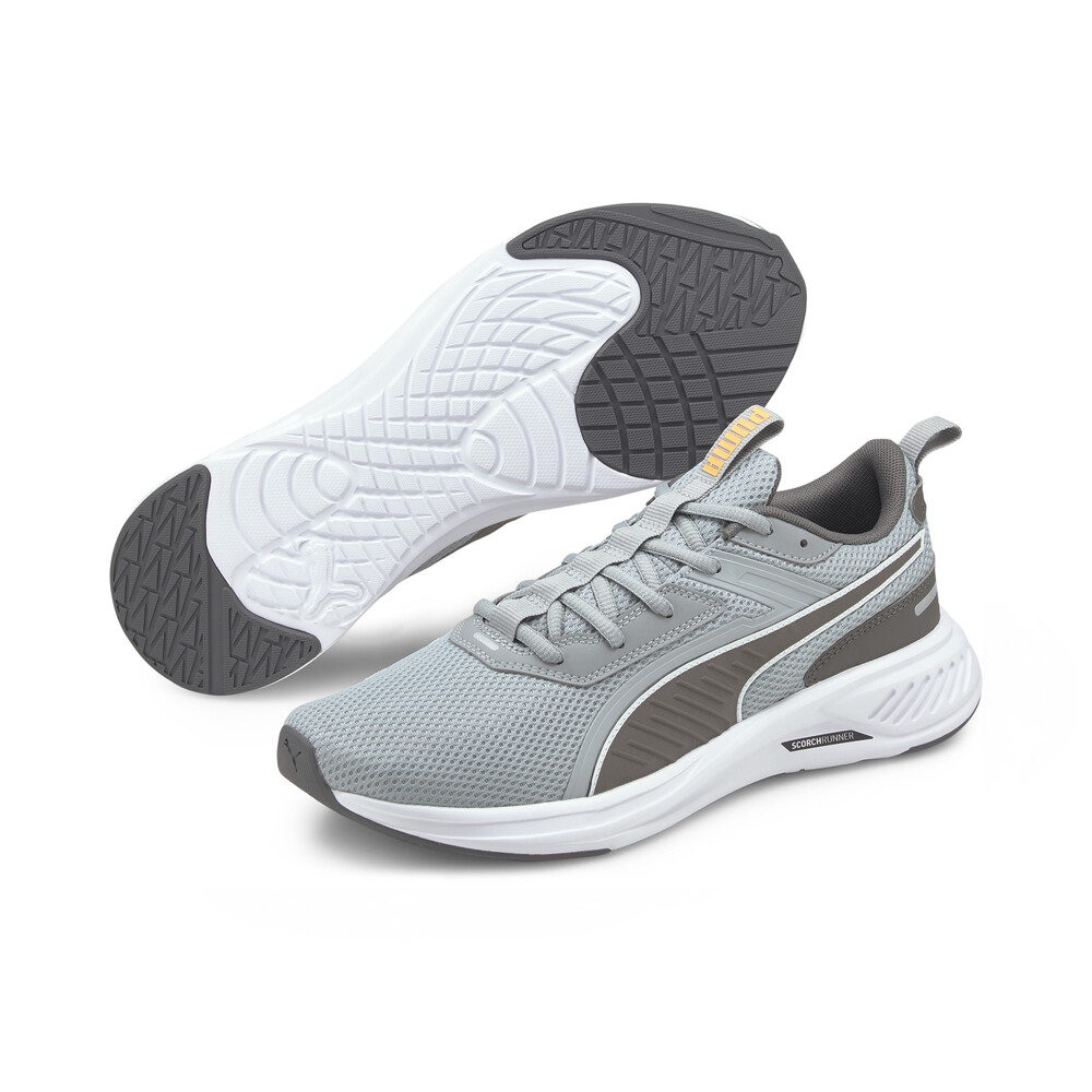 

PUMA - Кроссовки Scorch Runner Running Shoes – Quarry-CASTLEROCK-Orange –, Серый