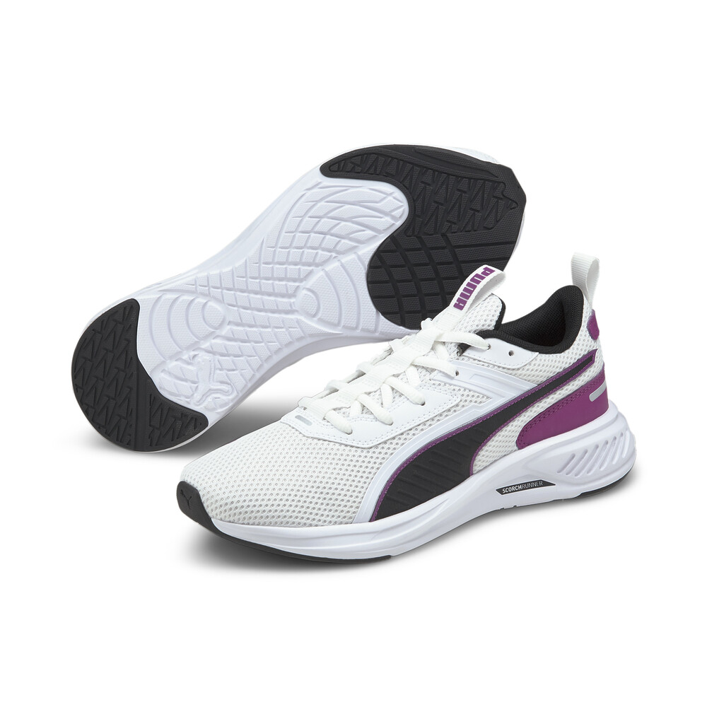 

PUMA - Кроссовки Scorch Runner Running Shoes – White-Black-Byzantium –, Белый
