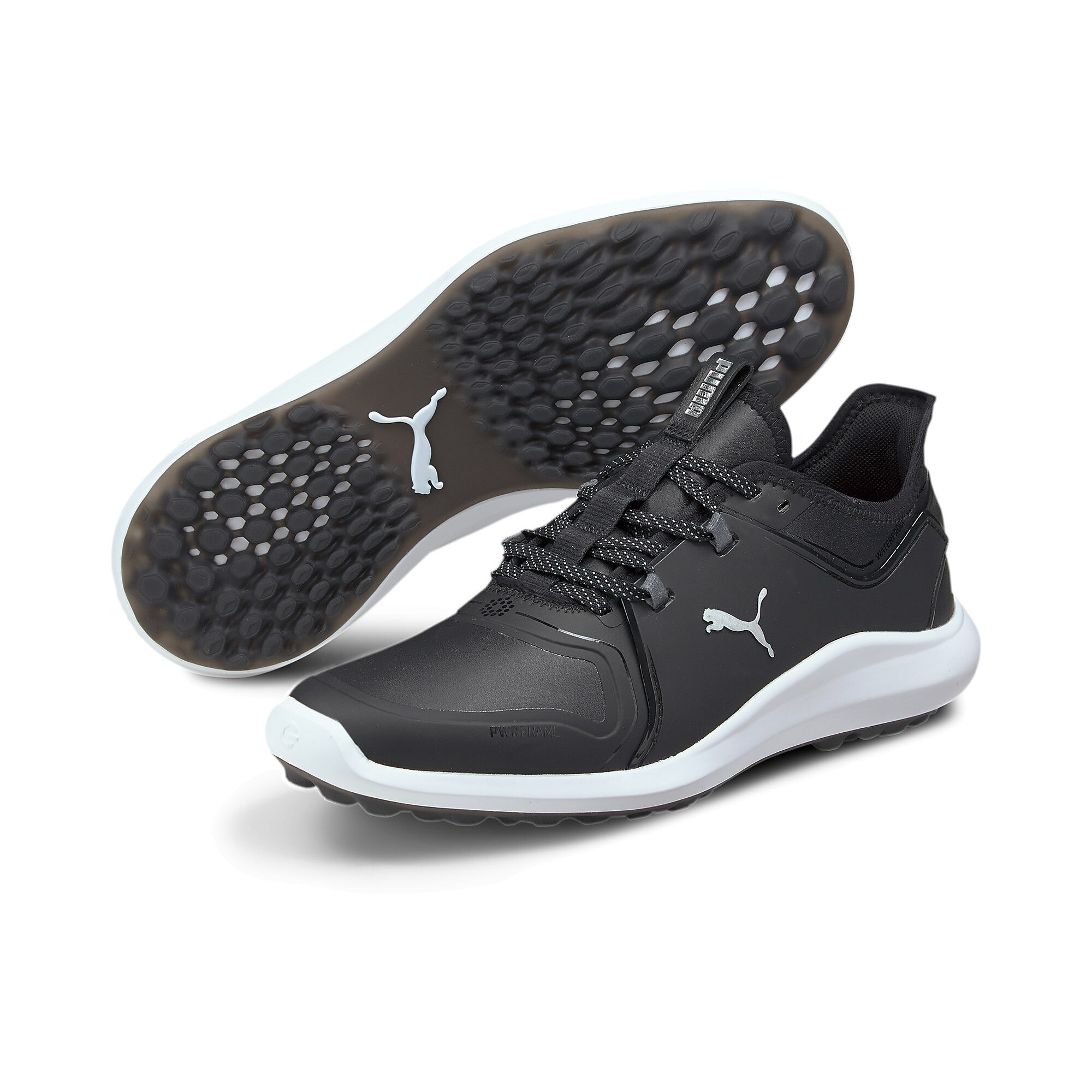  プーマ ゴルフ イグナイト FASTEN8 プロ スパイクレス シューズ メンズ Puma Black-Puma Silver-Puma Black ｜PUMA.com