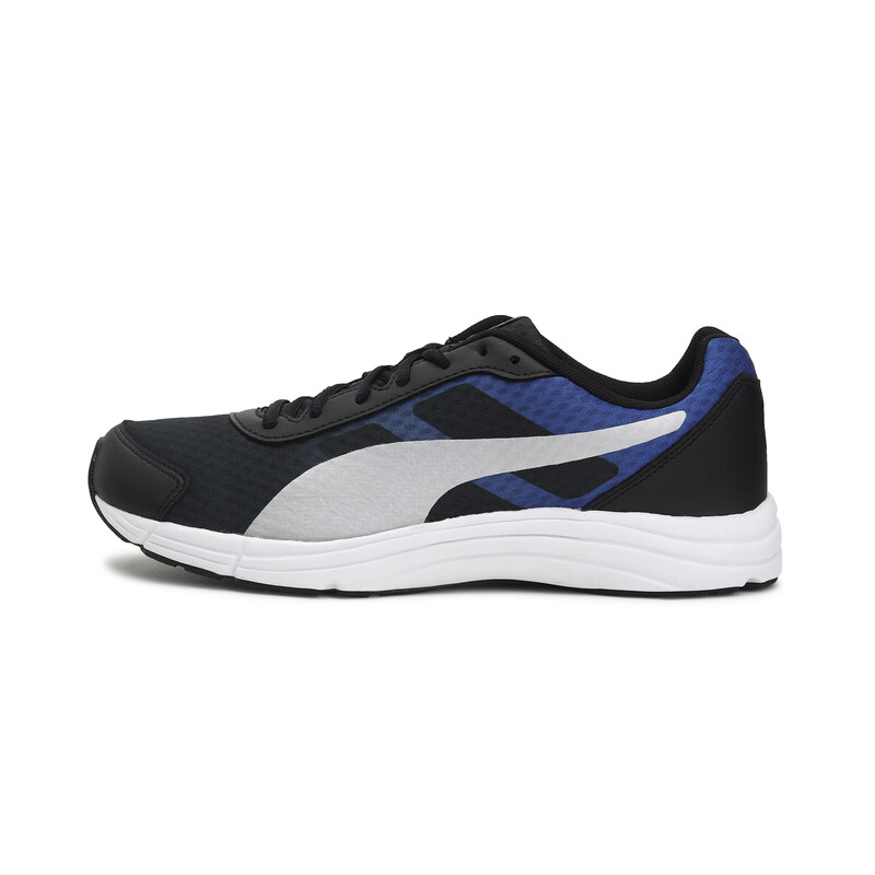 Men's PUMA Supernova MU Running Shoes, Black/blue