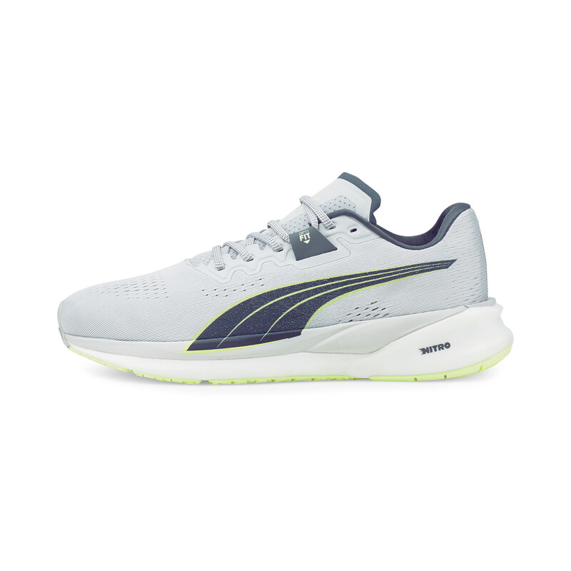 Men's PUMA Eternity Nitro Running Shoes, Black/blue