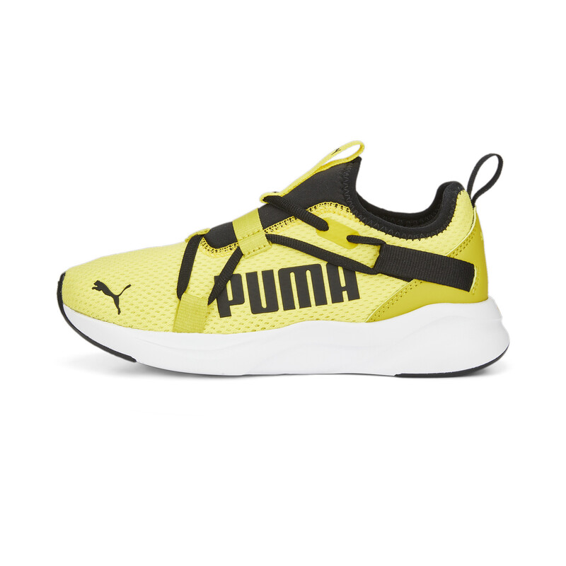 PUMA Softride Rift Pop Kid s Walking Shoes in Black Yellow size 13 Y