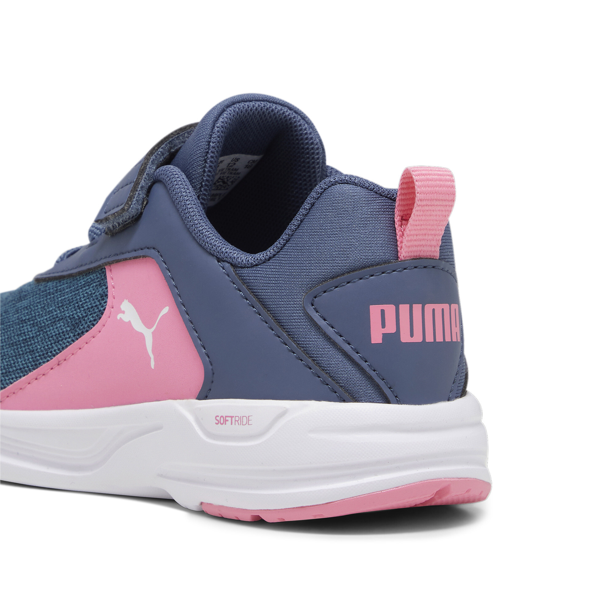 Puma Comet 2 Alt V Kids' Trainers, Blue, Size 33, Shoes