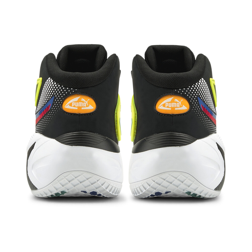 

PUMA - Кроссовки Disc Rebirth Basketball Shoes – Puma Black-Yellow Alert –, Черный