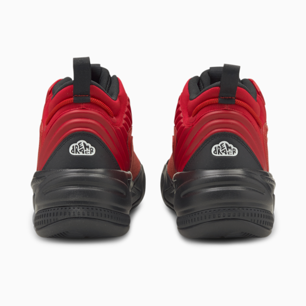 Dreamer 2 Mid Basketball Shoes, High Risk Red-Puma Black, large-ZAF