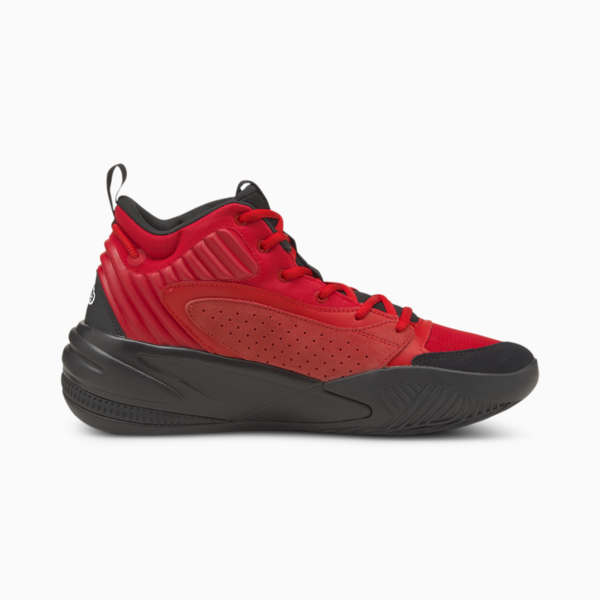 Dreamer 2 Mid Basketball Shoes, High Risk Red-Puma Black, large-ZAF