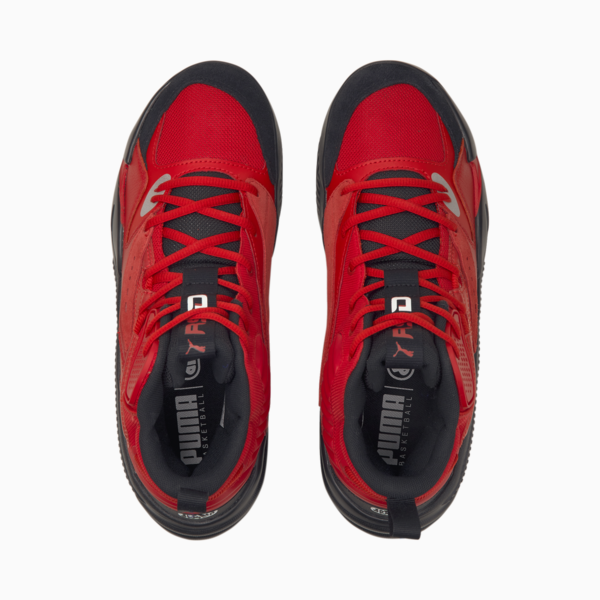 Dreamer 2 Mid Basketball Shoes, High Risk Red-Puma Black, large-ZAF
