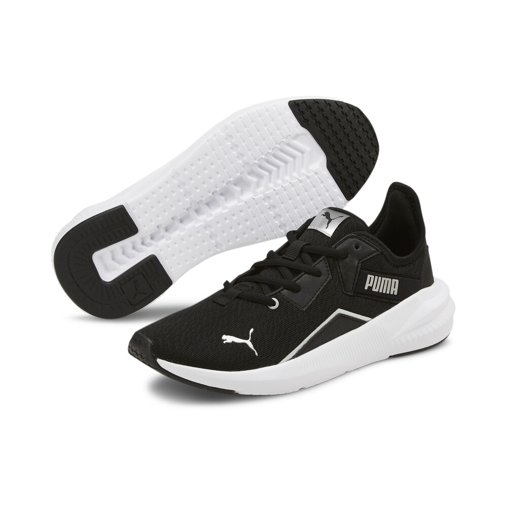 

PUMA - female - Кроссовки Platinum UNTMD Women's Training Shoes – Black-White-Metallic Silver –, Черный
