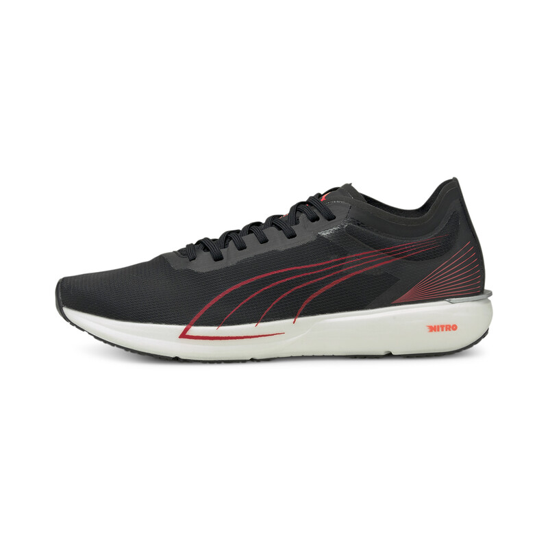 

Men's PUMA Liberate Nitro Running Shoes, Black/red